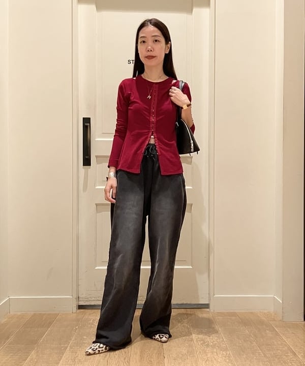 BEAMS HEARTのカーディガン * タンクトップ レイヤード プルオーバーを使ったコーディネートを紹介します。｜Rakuten Fashion(楽天ファッション／旧楽天ブランドアベニュー)6140617