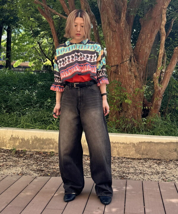 BEAMS WOMENのブラスト カーブ バギーデニムを使ったコーディネートを紹介します。｜Rakuten Fashion(楽天ファッション／旧楽天ブランドアベニュー)6140748