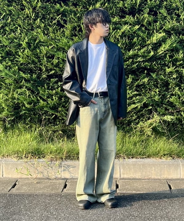 BEAMS HEARTのフェイクレザー ジャケットを使ったコーディネートを紹介します。｜Rakuten Fashion(楽天ファッション／旧楽天ブランドアベニュー)6140844