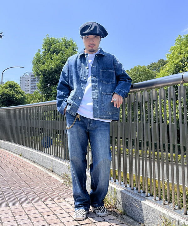 BEAMS HEARTのヴィンテージ デニムカバーオールを使ったコーディネートを紹介します。｜Rakuten Fashion(楽天ファッション／旧楽天ブランドアベニュー)6140936