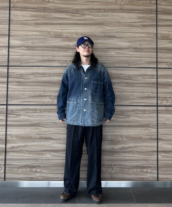 BEAMS HEARTのヴィンテージ デニムカバーオールを使ったコーディネートを紹介します。｜Rakuten Fashion(楽天ファッション／旧楽天ブランドアベニュー)6141042