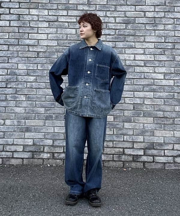 BEAMS HEARTのヴィンテージ デニムカバーオールを使ったコーディネートを紹介します。｜Rakuten Fashion(楽天ファッション／旧楽天ブランドアベニュー)6141043
