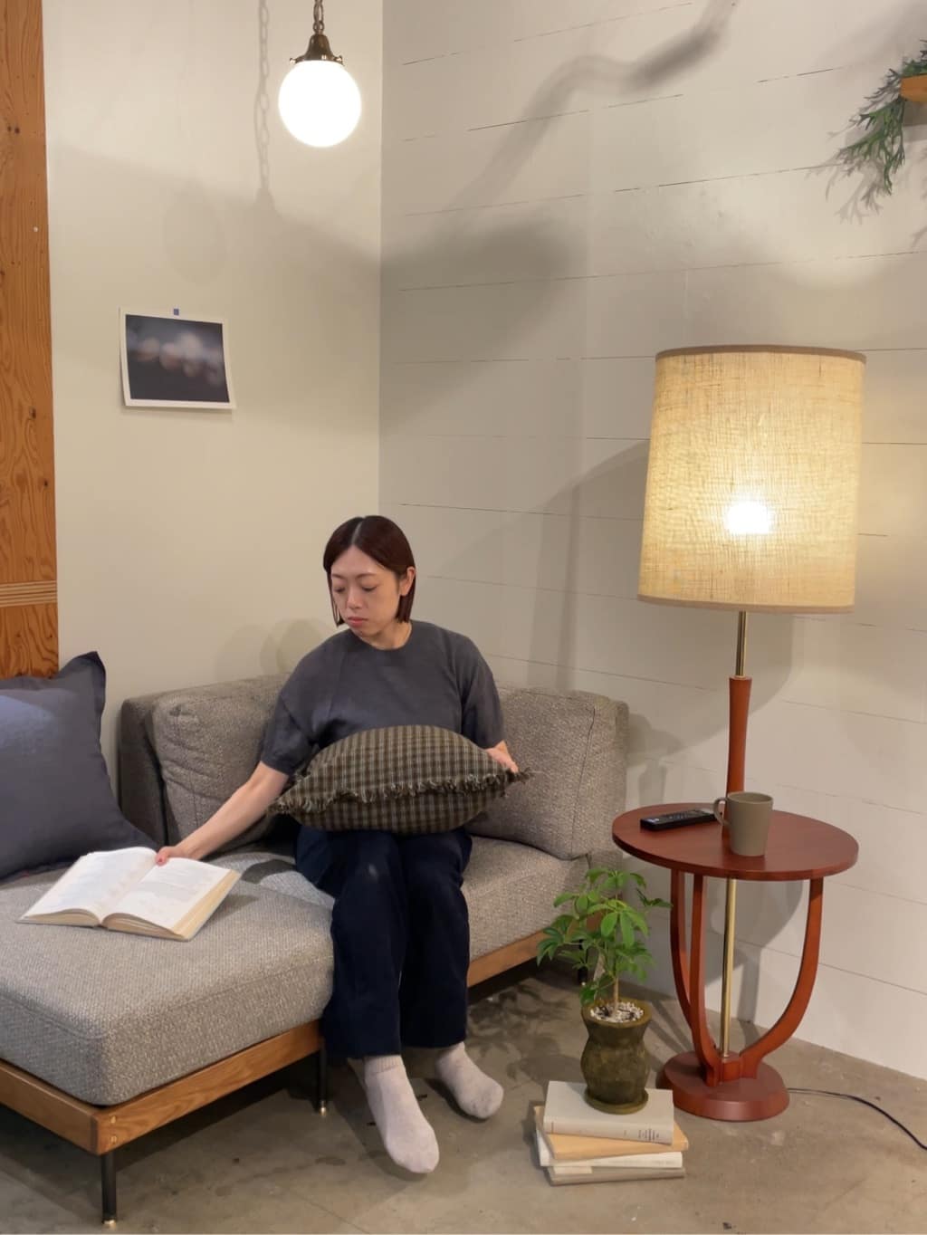 journal standard FurnitureのLINEN MIX CUSHION クッションカバー 45cmを使ったコーディネートを紹介します。｜Rakuten Fashion(楽天ファッション／旧楽天ブランドアベニュー)6141573