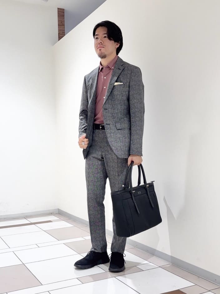 TAKEO KIKUCHIの【抗菌防臭】COOL DOTS(R)ドビープリント ジャケットを使ったコーディネートを紹介します。｜Rakuten Fashion(楽天ファッション／旧楽天ブランドアベニュー)6143261