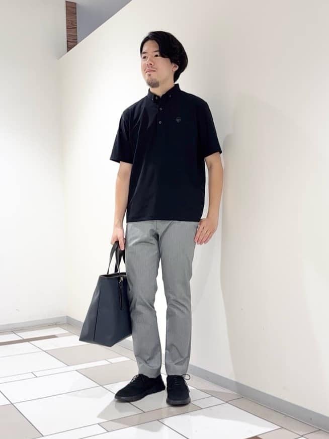 TAKEO KIKUCHIの【COOL CITY WEAR】エアートール ポロシャツ /接触冷感・通気性を使ったコーディネートを紹介します。｜Rakuten Fashion(楽天ファッション／旧楽天ブランドアベニュー)6143265