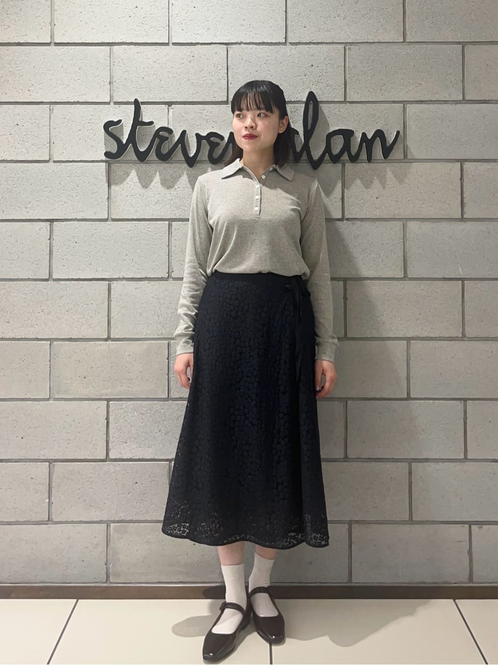 UNITED ARROWS LTD. OUTLET | <Steven Alan>ラメ ジャージー ポロ