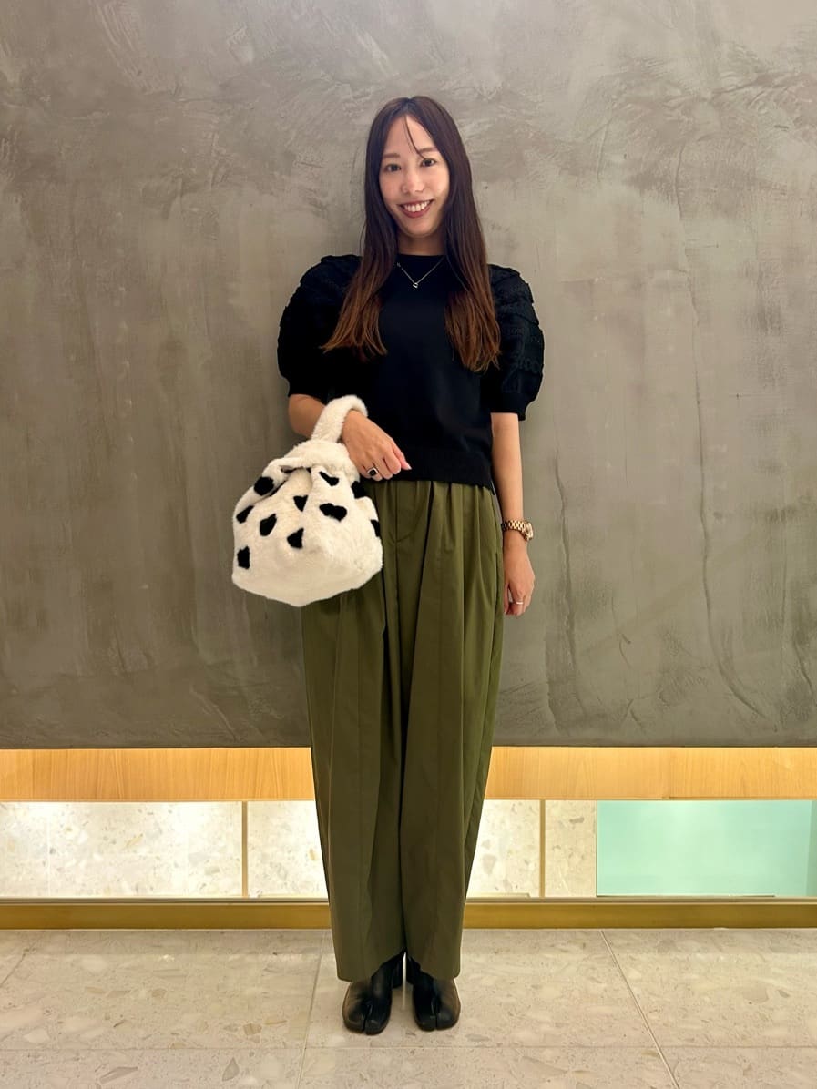 UNITED ARROWS LTD. OUTLET | レース コンビ パフ ニット