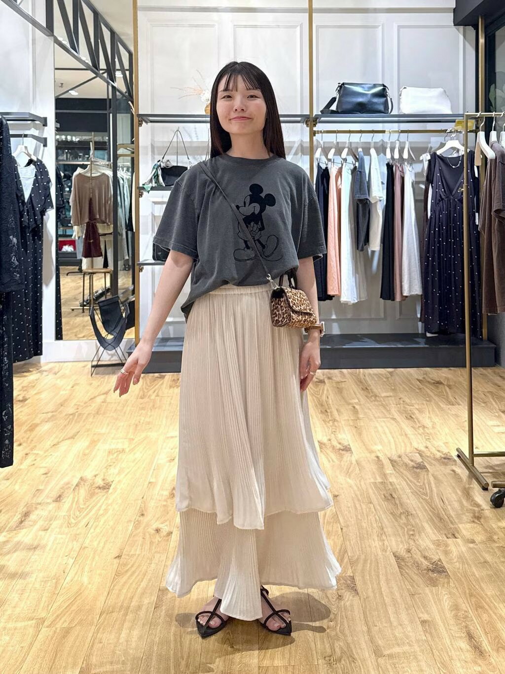 A part by | 【再入荷】ホソプリーツティアードスカート | Rakuten