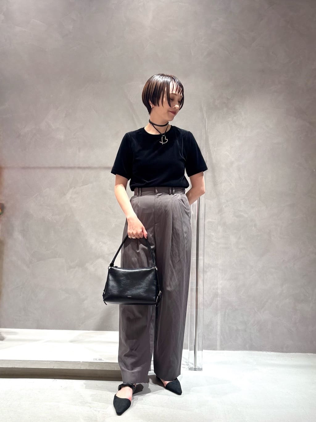 UNITED ARROWS LTD. OUTLET | ポリエステルブレンド バックゴム タック