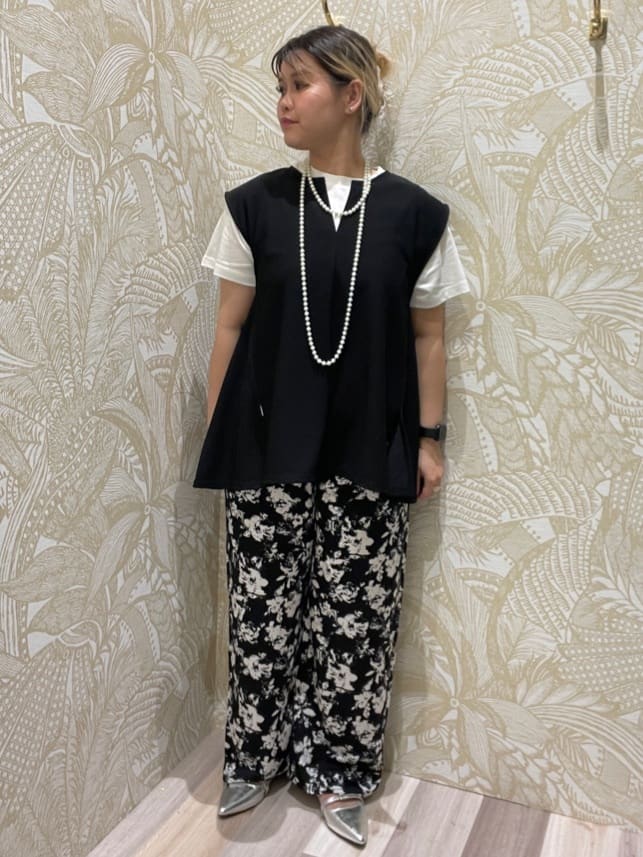 AMERICAN HOLICのRUPIS.ポインテッドTストラップミュールを使ったコーディネートを紹介します。｜Rakuten Fashion(楽天ファッション／旧楽天ブランドアベニュー)6150142