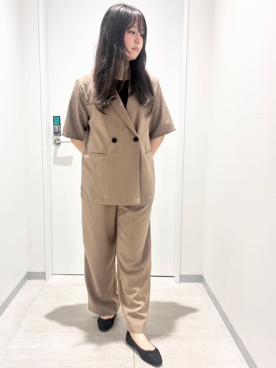 grove | 軽やかに羽織れて,きちんと見え ハーフスリーブテーラード