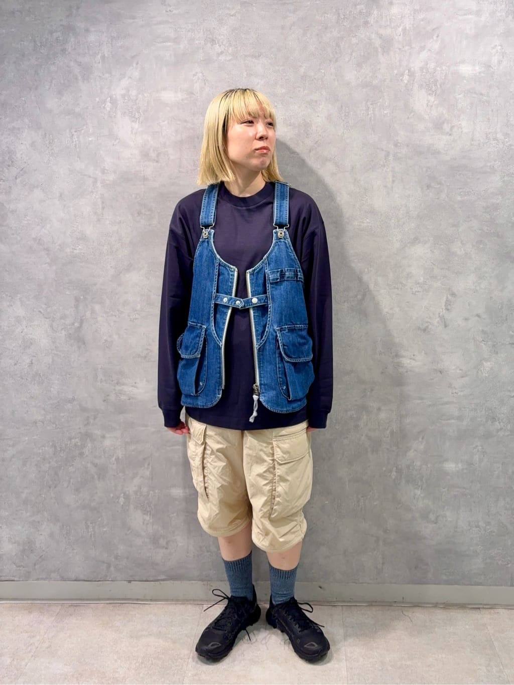 Snow PeakのOG CottonMercerizedBD L/S T-Shirtを使ったコーディネートを紹介します。｜Rakuten Fashion(楽天ファッション／旧楽天ブランドアベニュー)6149884