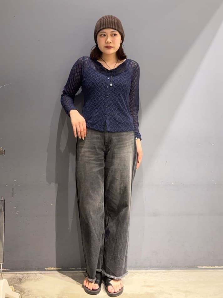 AMERICAN HOLICのレースカーディガンを使ったコーディネートを紹介します。｜Rakuten Fashion(楽天ファッション／旧楽天ブランドアベニュー)6151872