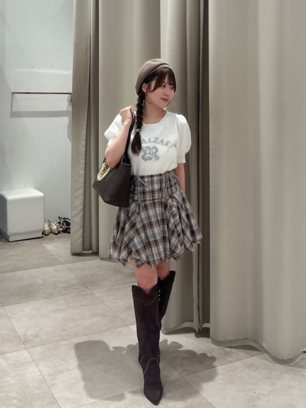 rienda ティアードフリルシアーマーメイドニットワンピース 千葉恵里さん着用 rienda | 【AKB48 千葉恵里さん着用】ティアードフリルシアー