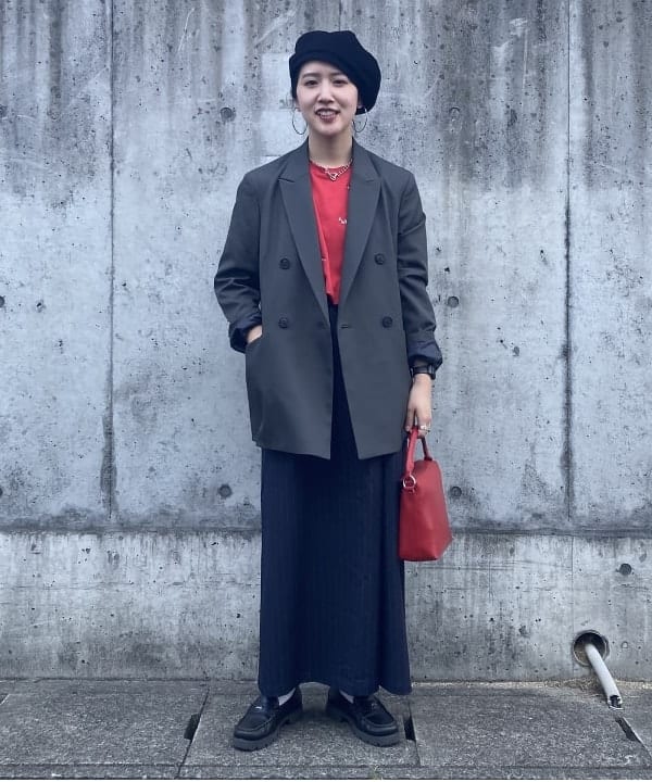 BEAMS HEARTのカーゴ ラップ ワイド パンツを使ったコーディネートを紹介します。｜Rakuten Fashion(楽天ファッション／旧楽天ブランドアベニュー)6159735