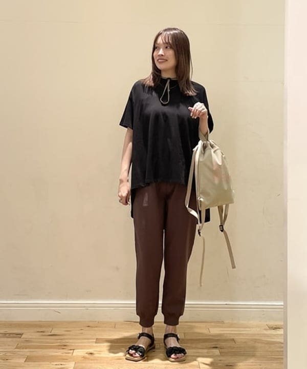 BEAMS HEARTの裾 リブ イージー パンツを使ったコーディネートを紹介します。｜Rakuten Fashion(楽天ファッション／旧楽天ブランドアベニュー)6159886