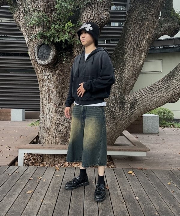 BEAMS HEARTのGMS 裏毛 ジップ パーカーを使ったコーディネートを紹介します。｜Rakuten Fashion(楽天ファッション／旧楽天ブランドアベニュー)6160149