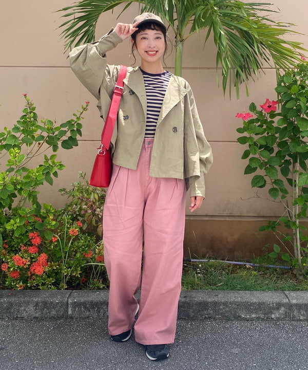 BEAMS HEARTのコットン天竺 ボーダー カットソーを使ったコーディネートを紹介します。｜Rakuten Fashion(楽天ファッション／旧楽天ブランドアベニュー)6160209