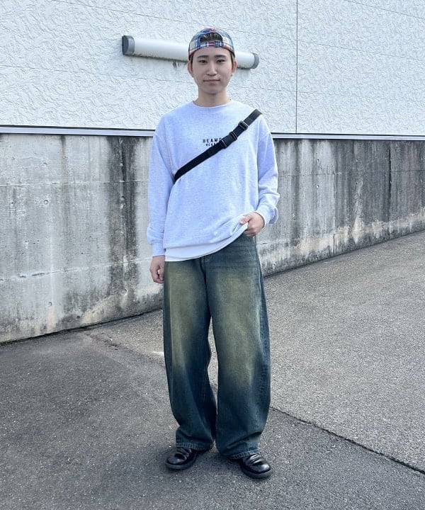 BEAMS HEARTのBEAMS HEART ロゴ 刺繍 スウェットを使ったコーディネートを紹介します。｜Rakuten Fashion(楽天ファッション／旧楽天ブランドアベニュー)6160216