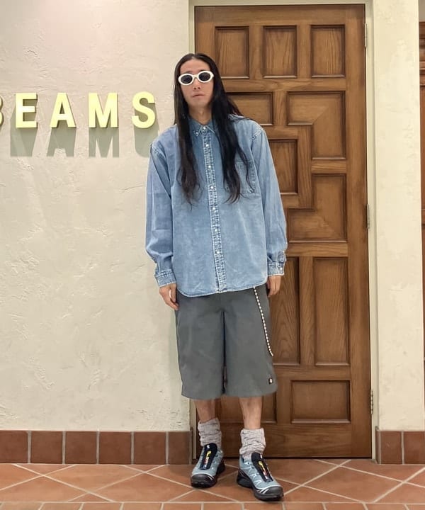 BEAMS MEN | BEAMS｜デニム ボタンダウンシャツ｜メンズ トップス