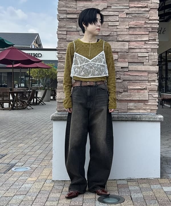 BEAMS HEARTの2WAY ガーター ロング スリーブ プルオーバーを使ったコーディネートを紹介します。｜Rakuten Fashion(楽天ファッション／旧楽天ブランドアベニュー)6160315