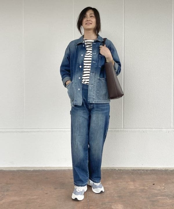 BEAMS HEARTのヴィンテージ デニムカバーオールを使ったコーディネートを紹介します。｜Rakuten Fashion(楽天ファッション／旧楽天ブランドアベニュー)6160352