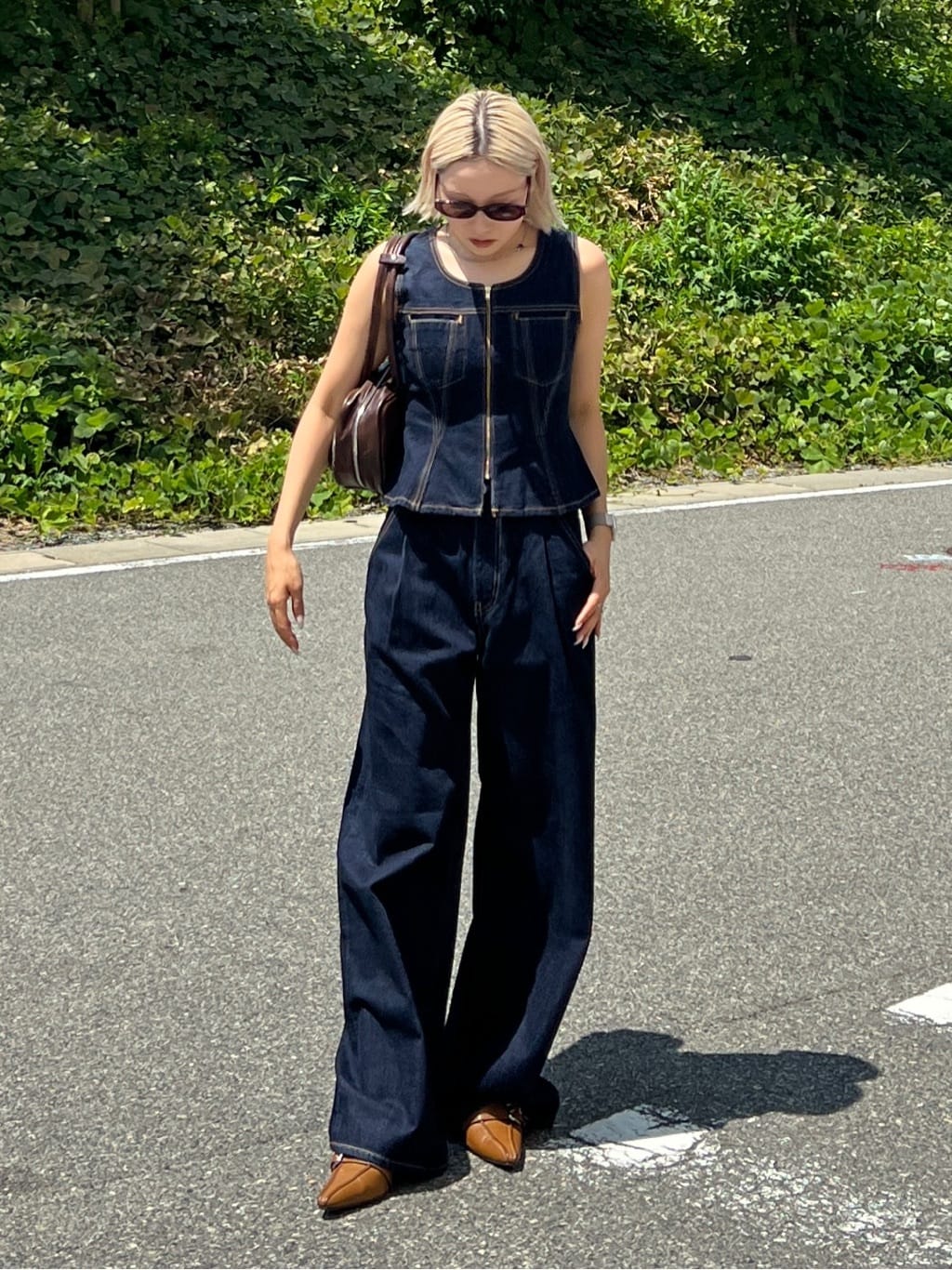 moussy | WAIST FIT デニムベスト | Rakuten Fashion(楽天ファッション