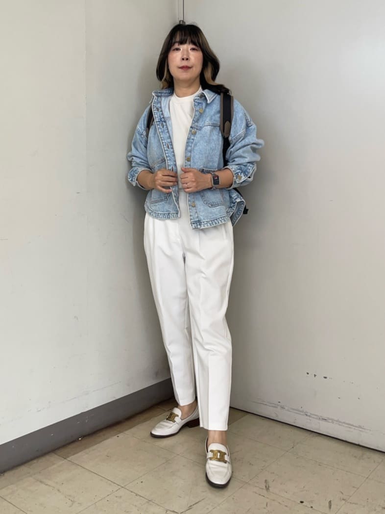 TAKEO KIKUCHIの【COOL CITY WEAR】テーラードTシャツ /接触冷感を使ったコーディネートを紹介します。｜Rakuten Fashion(楽天ファッション／旧楽天ブランドアベニュー)6163265