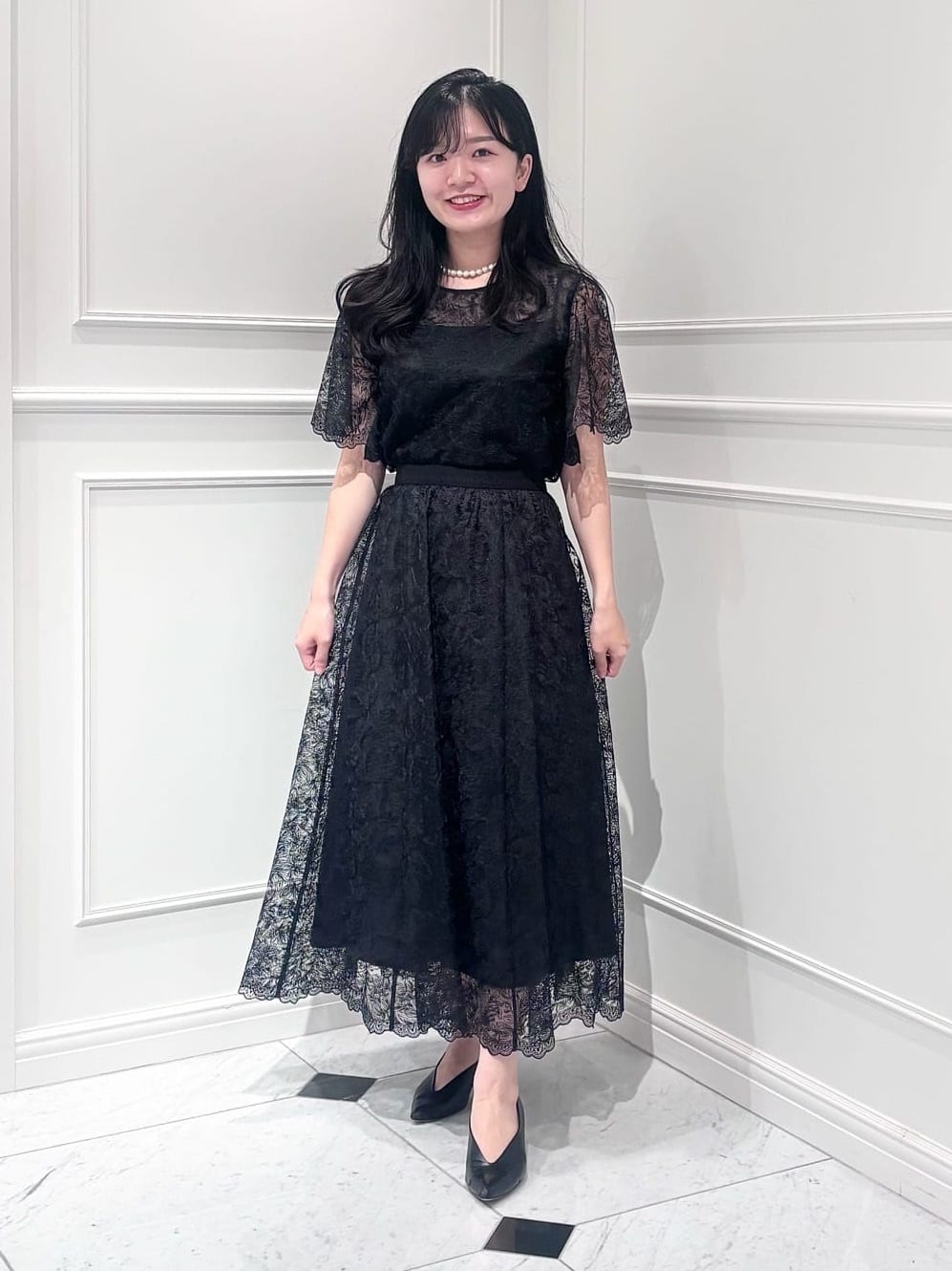 ANAYI | レースフラワーチュールTブラウス | Rakuten Fashion(楽天