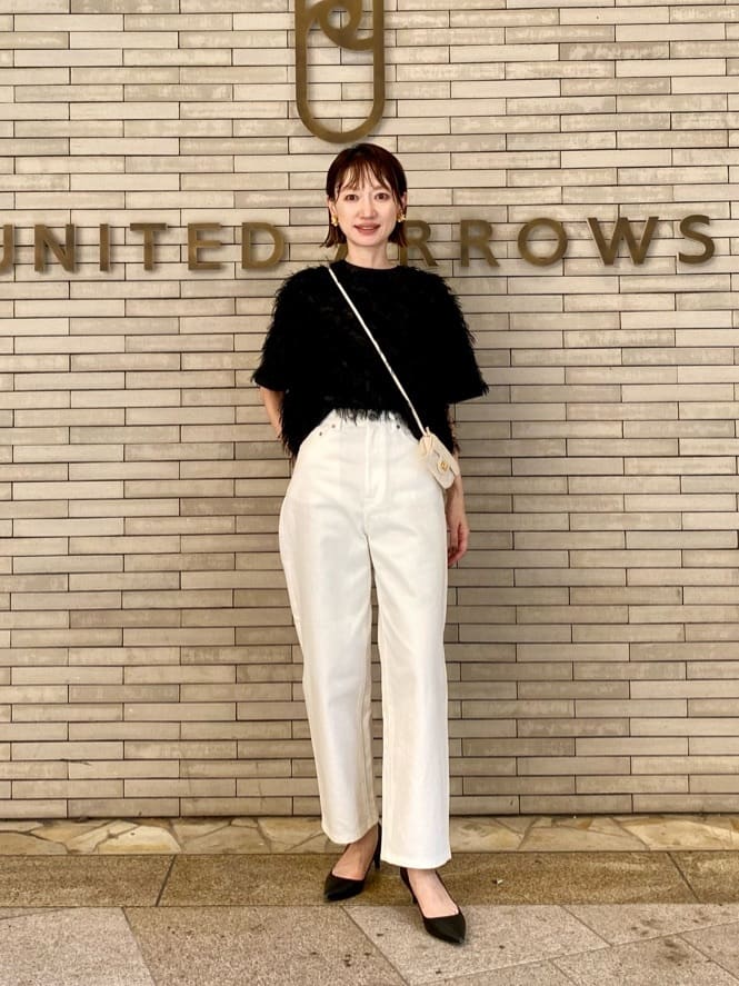 UNITED ARROWS LTD. OUTLET | ヘアリー ラメ カットジャガード
