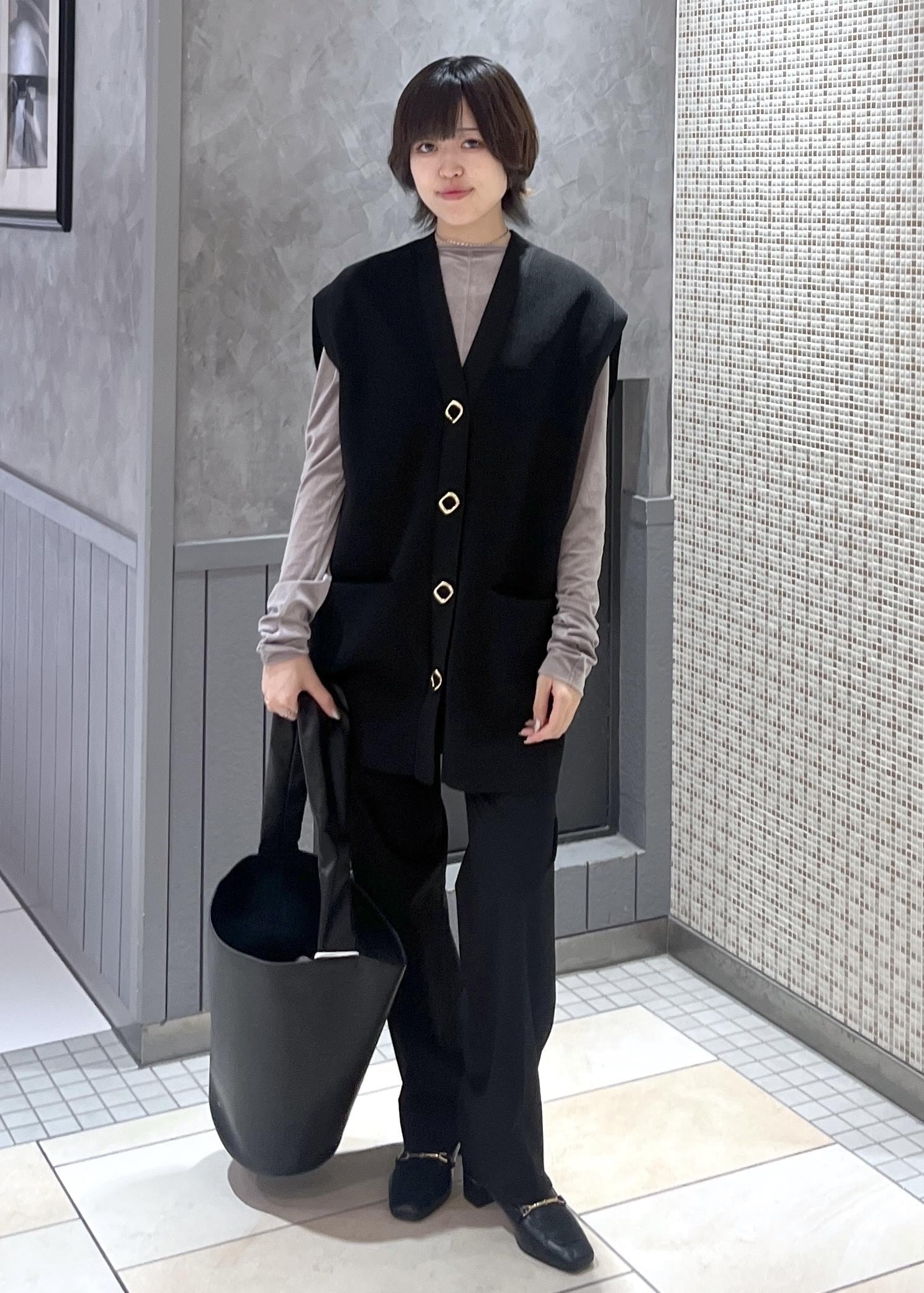 ADAM ET ROPE' | 【サステナブル】ミドルニットジレ | Rakuten Fashion