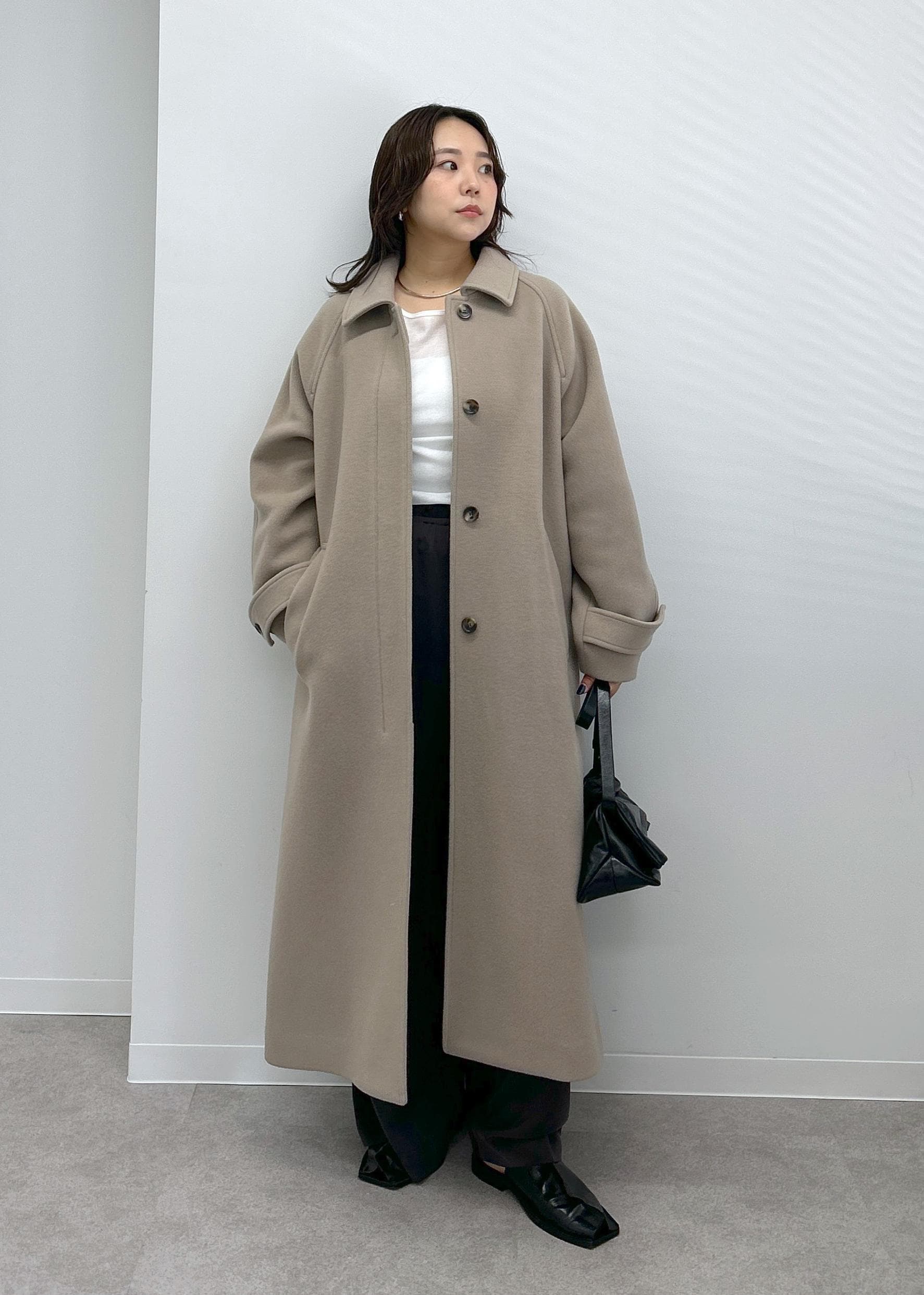 SALON adam et rope' | 【WEB限定】MANTECOウールバルマカンコート
