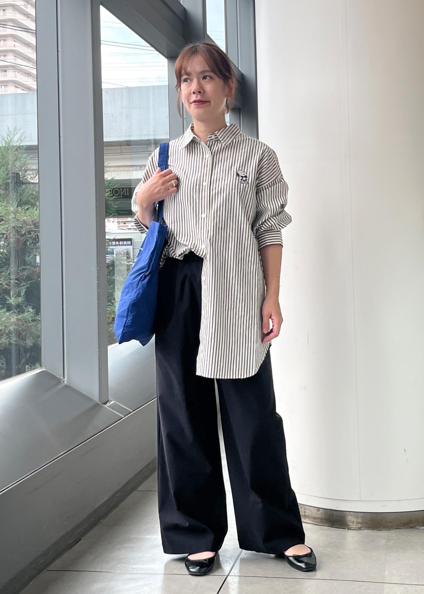 ROPE' PICNICの【PEANUTS*MLB COLLECTION by ROPE' PICNIC】オーバーサイズシャツを使ったコーディネートを紹介します。｜Rakuten Fashion(楽天ファッション／旧楽天ブランドアベニュー)6197475