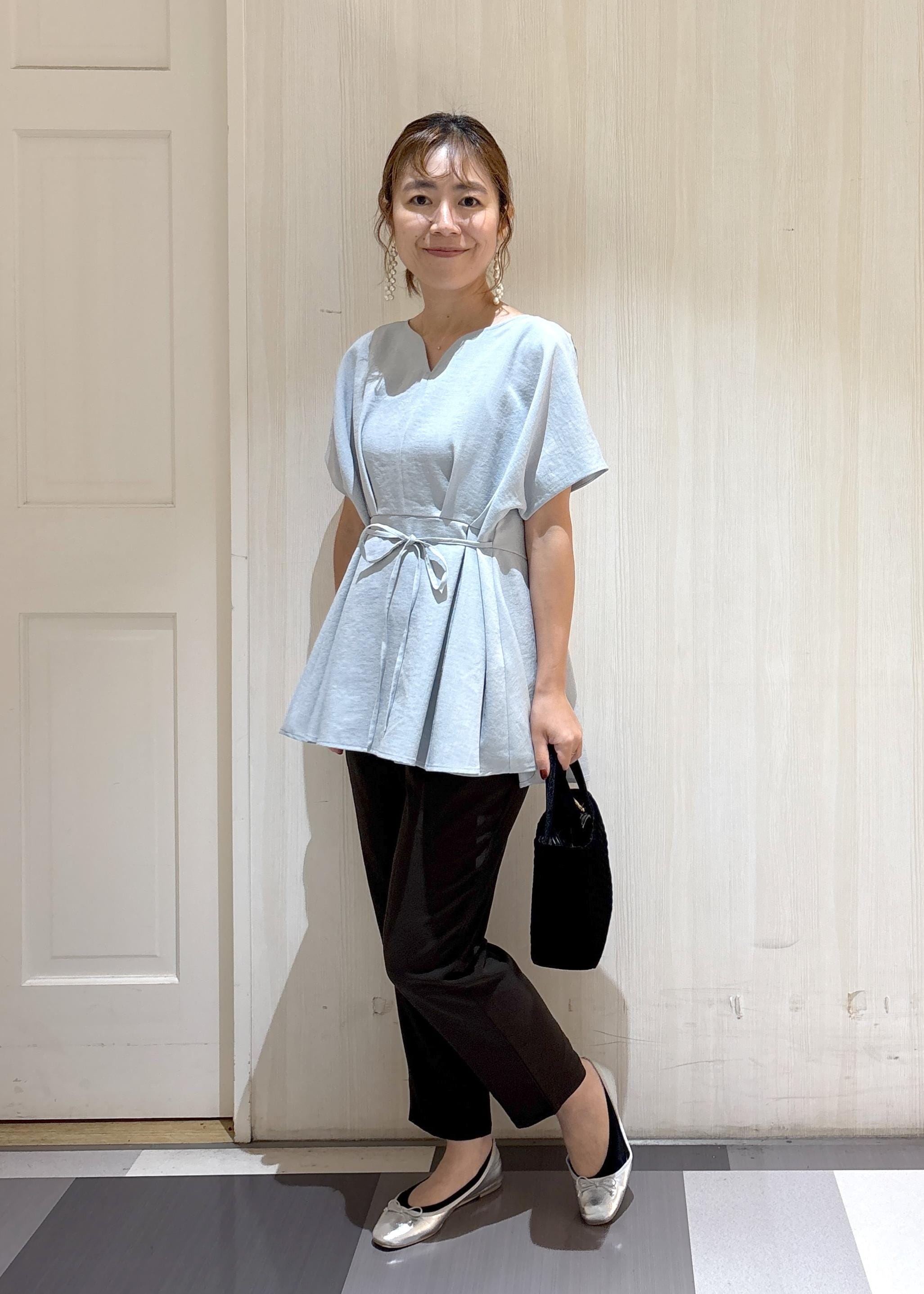 ROPE' PICNICの【接触冷感】ハートネックペプラムブラウスを使ったコーディネートを紹介します。｜Rakuten Fashion(楽天ファッション／旧楽天ブランドアベニュー)6197426