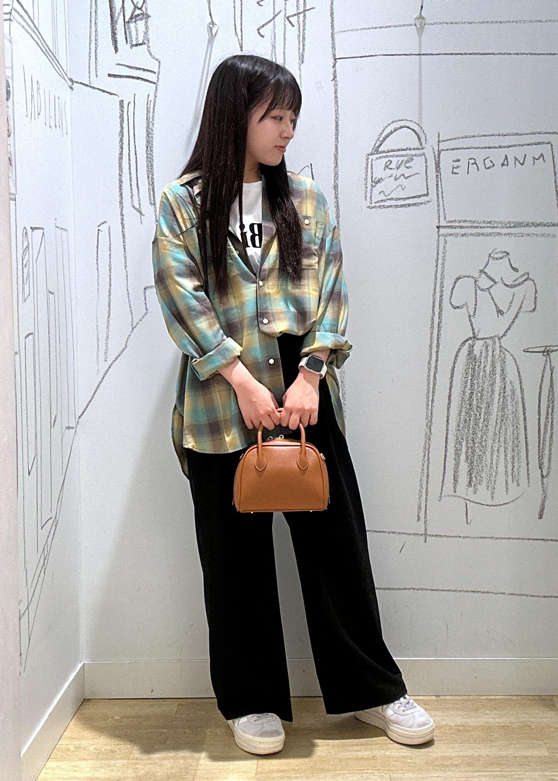 ROPE' PICNICのオンブレチェックシャツ/UVケアを使ったコーディネートを紹介します。｜Rakuten Fashion(楽天ファッション／旧楽天ブランドアベニュー)6197417