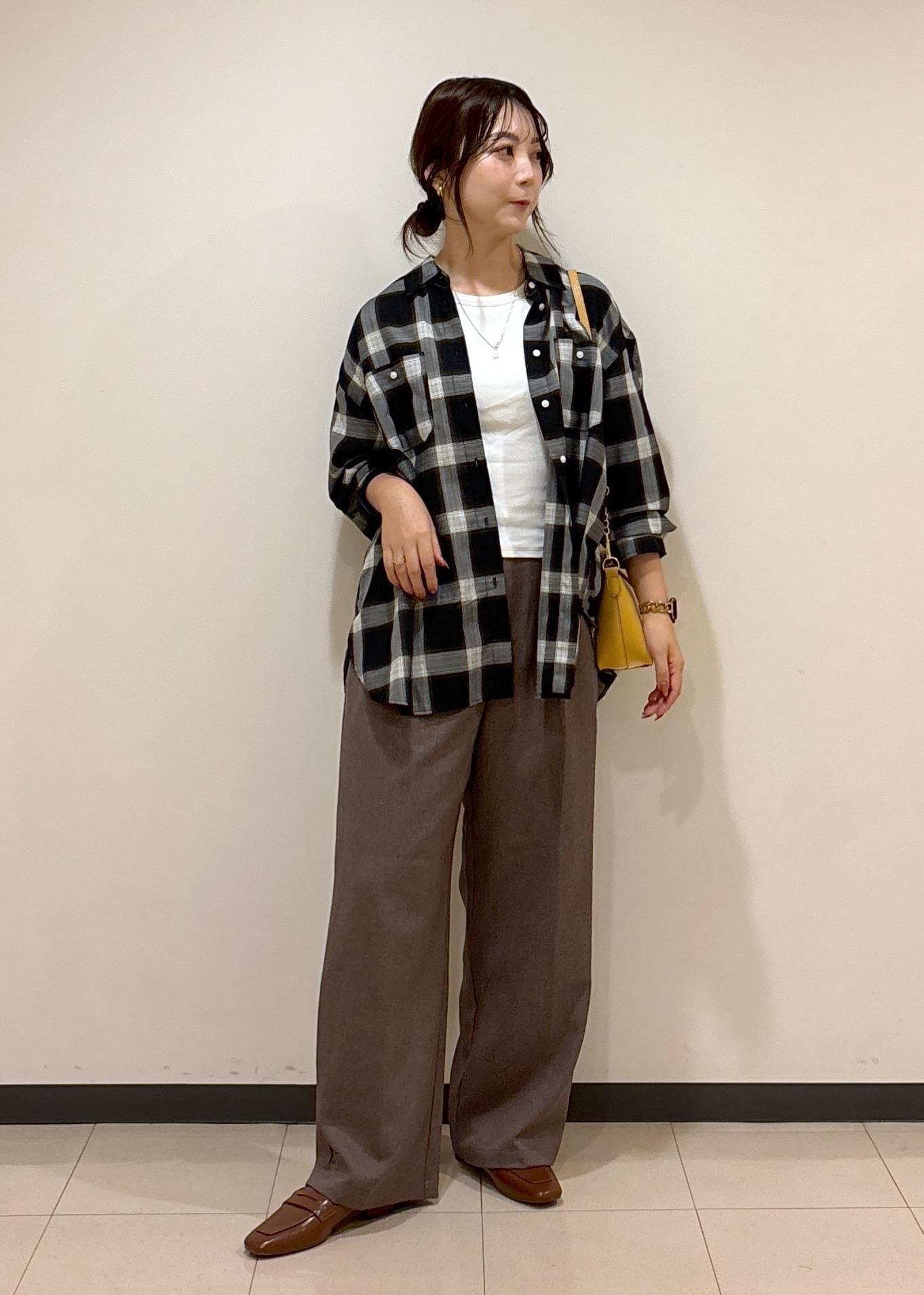 ROPE' PICNICのオンブレチェックシャツ/UVケアを使ったコーディネートを紹介します。｜Rakuten Fashion(楽天ファッション／旧楽天ブランドアベニュー)6197438