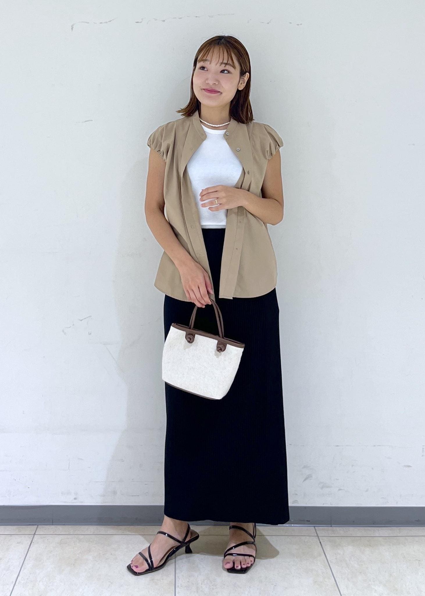 ROPE' PICNICの着丈が選べるバルーンスリーブシャツブラウス/イージーケアを使ったコーディネートを紹介します。｜Rakuten Fashion(楽天ファッション／旧楽天ブランドアベニュー)6197405