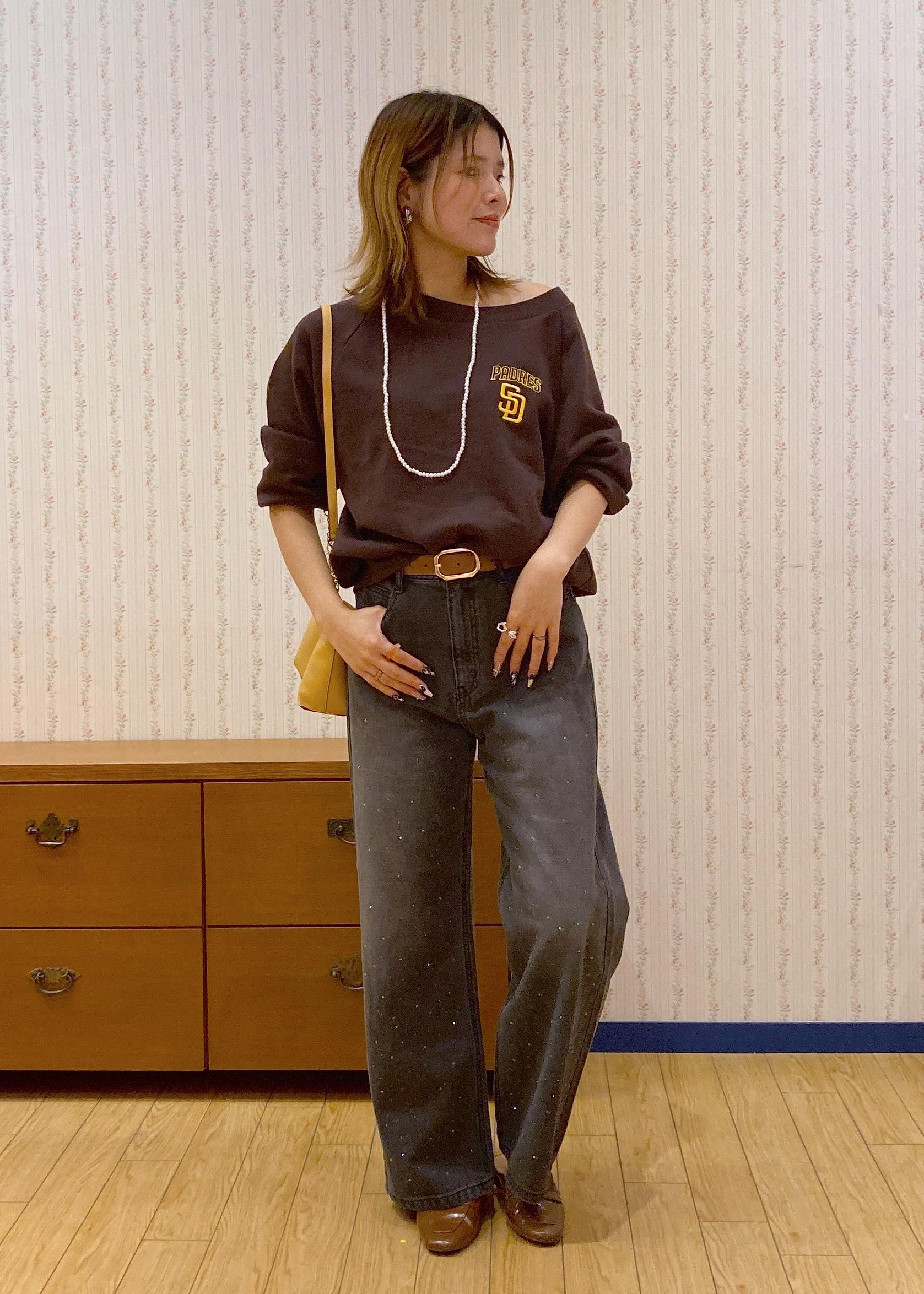 ROPE' PICNICの【新色追加】キラキラビジューデニムを使ったコーディネートを紹介します。｜Rakuten Fashion(楽天ファッション／旧楽天ブランドアベニュー)6197485