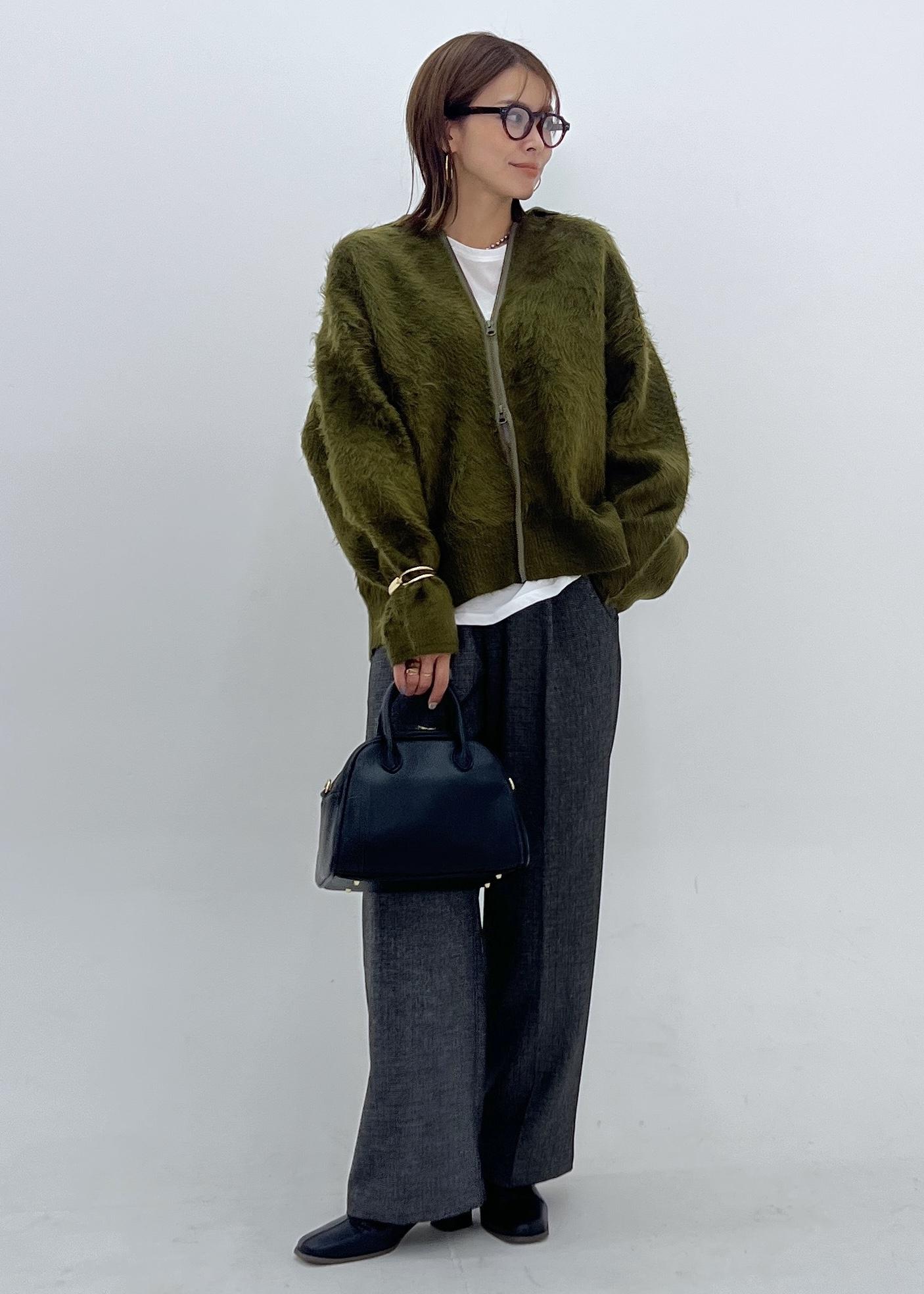 ROPE' PICNICの【WEB限定】Wジップシャギーニットブルゾンを使ったコーディネートを紹介します。｜Rakuten Fashion(楽天ファッション／旧楽天ブランドアベニュー)6197489