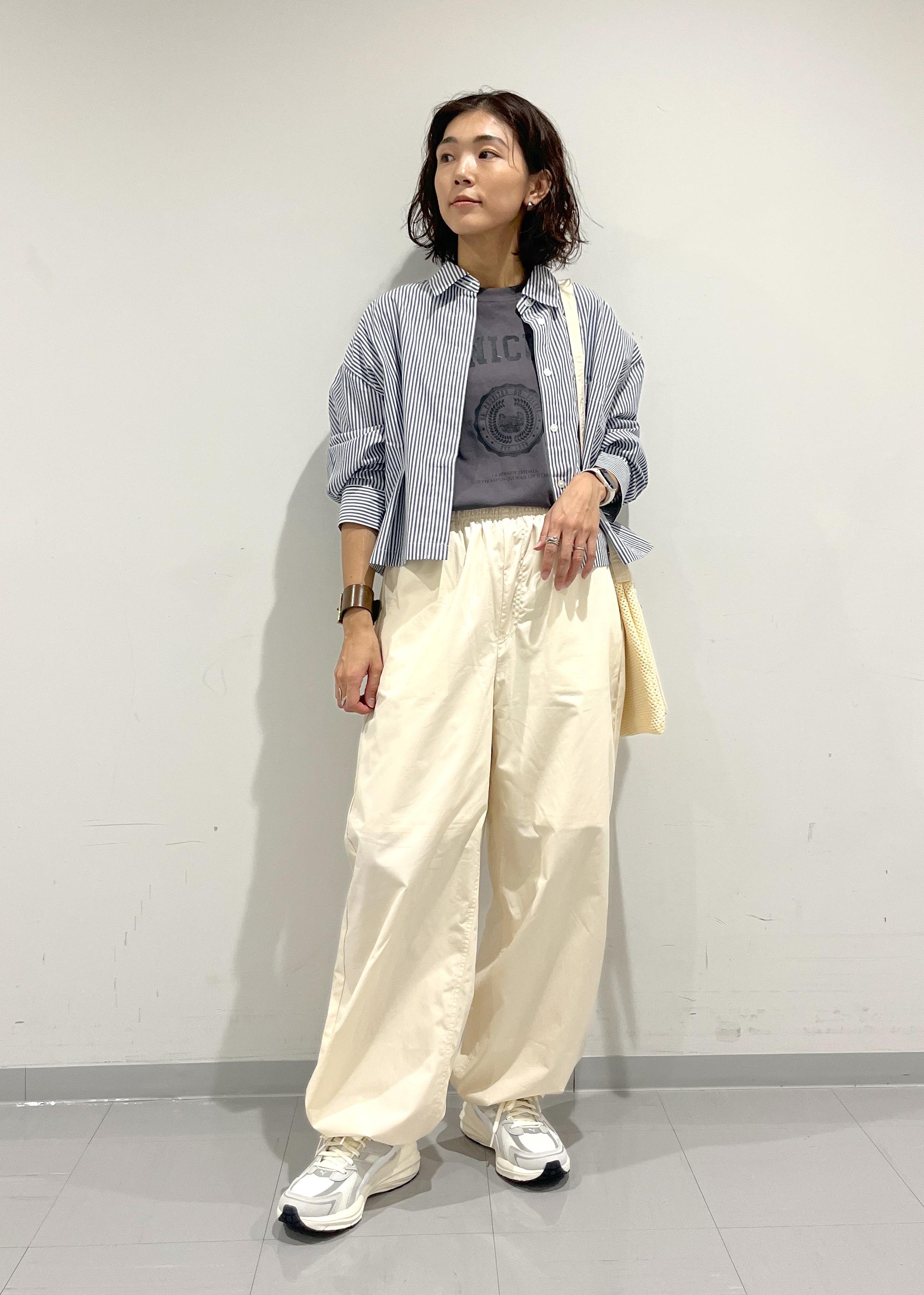 ROPE' PICNICのベーシッククロップドシャツ/イージーケアを使ったコーディネートを紹介します。｜Rakuten Fashion(楽天ファッション／旧楽天ブランドアベニュー)6197466