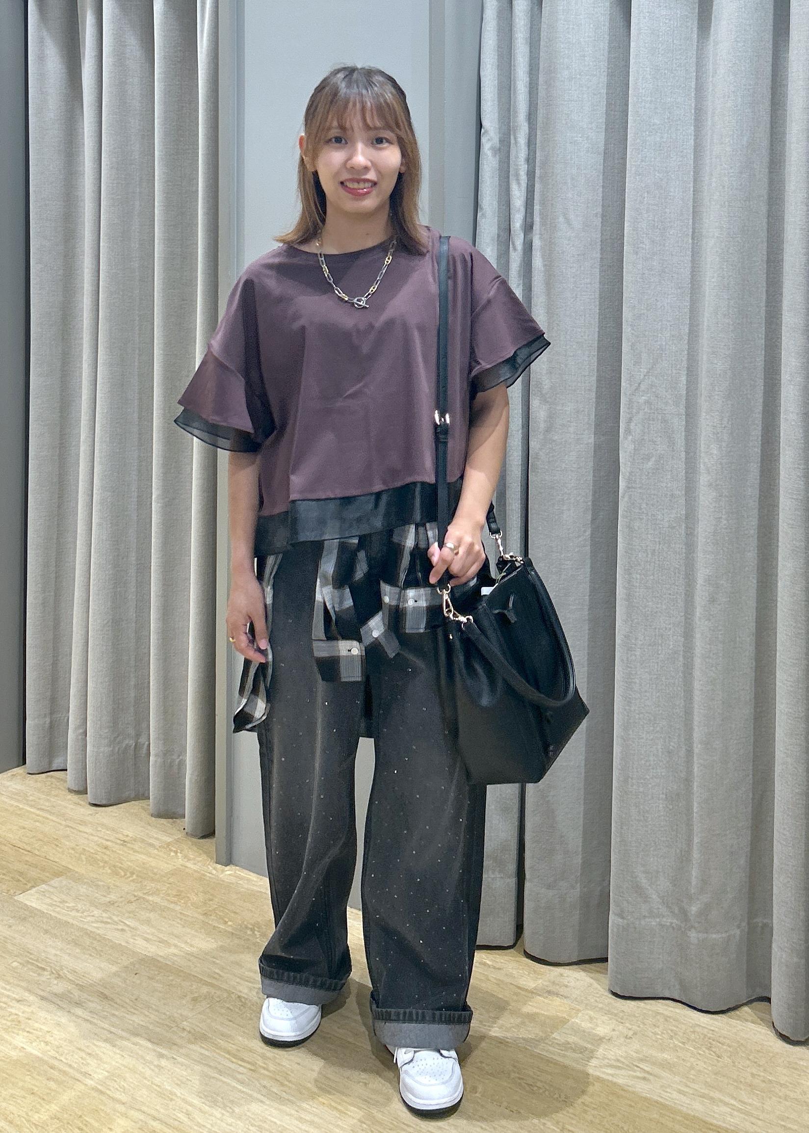 ROPE' PICNICの【UVカット・接触冷感】着丈が選べる70シルケットシアードッキングトップスを使ったコーディネートを紹介します。｜Rakuten Fashion(楽天ファッション／旧楽天ブランドアベニュー)6197533