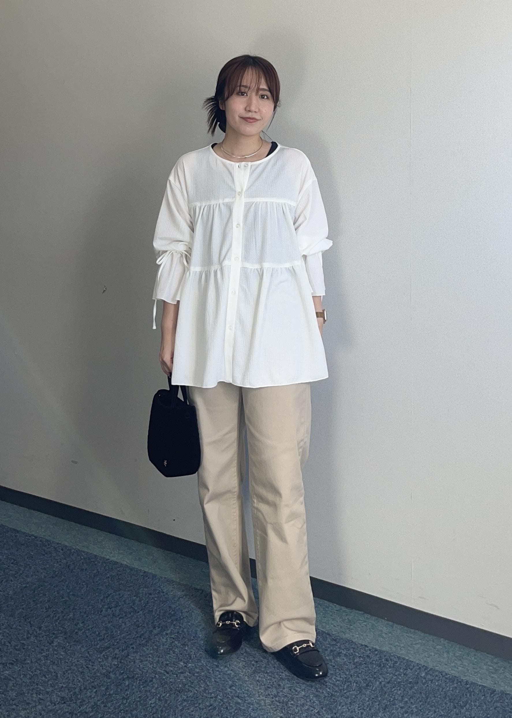 ROPE' PICNICの【羽織にもなる】シアーワッシャーブラウスカーディガンを使ったコーディネートを紹介します。｜Rakuten Fashion(楽天ファッション／旧楽天ブランドアベニュー)6197545