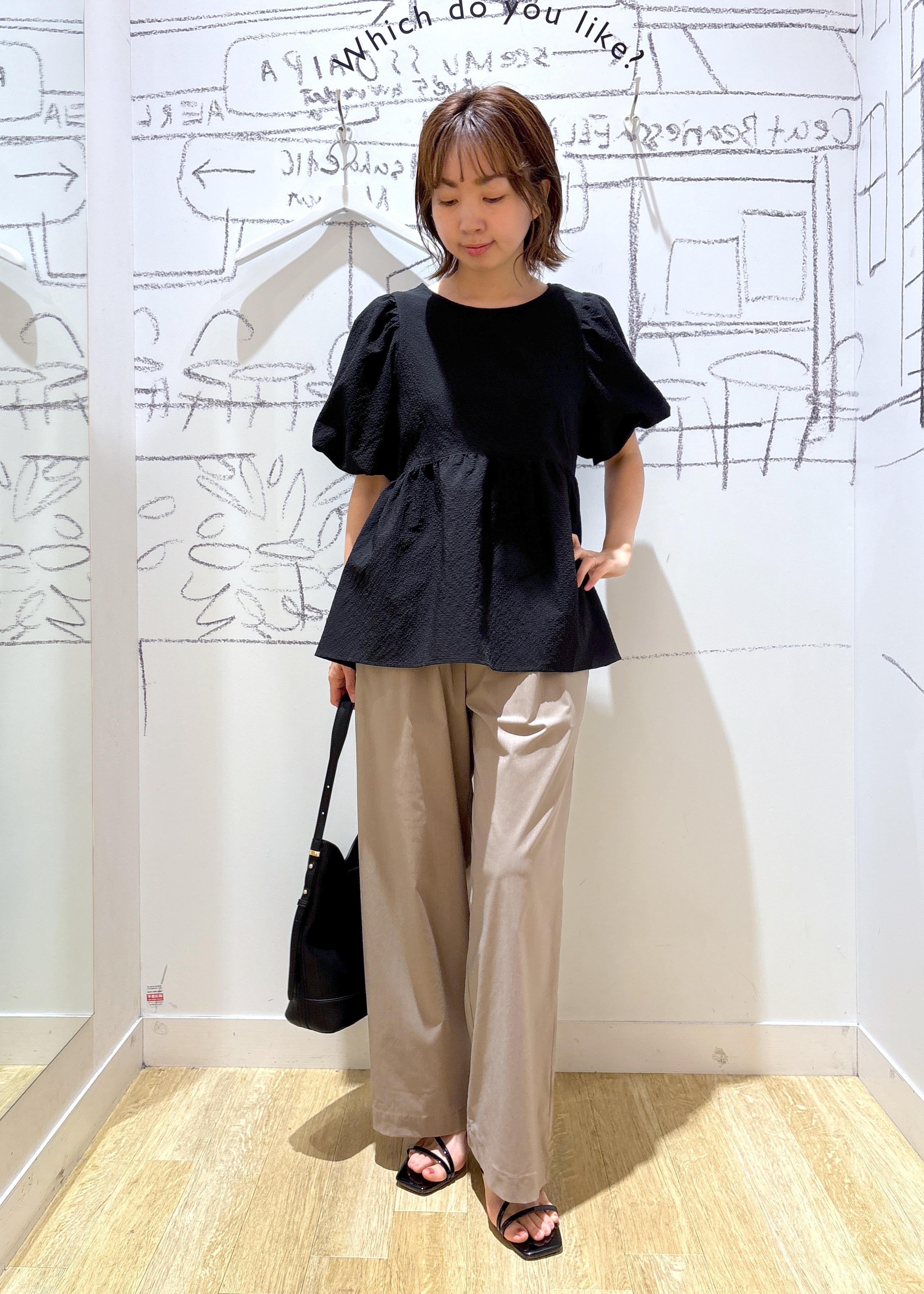 ROPE' PICNICのキレイ目イージーワイドパンツ/UVカットを使ったコーディネートを紹介します。｜Rakuten Fashion(楽天ファッション／旧楽天ブランドアベニュー)6197508