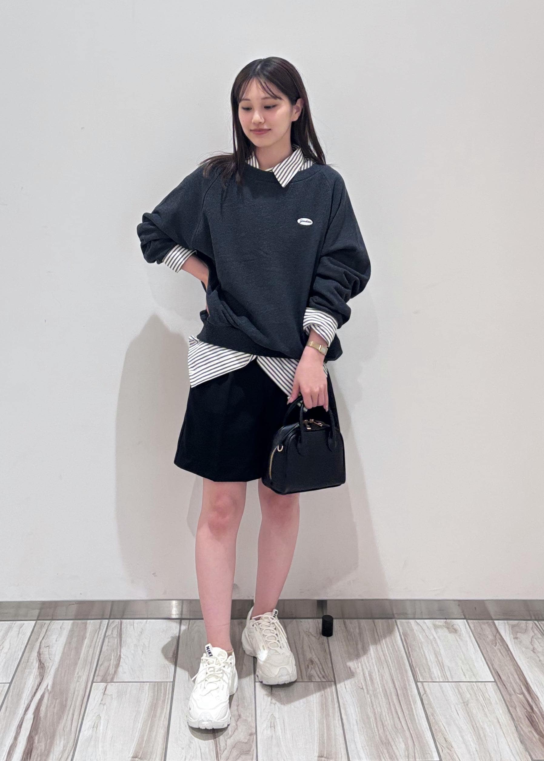 ROPE' PICNICの【PEANUTS*MLB COLLECTION by ROPE' PICNIC】オーバーサイズシャツを使ったコーディネートを紹介します。｜Rakuten Fashion(楽天ファッション／旧楽天ブランドアベニュー)6197512