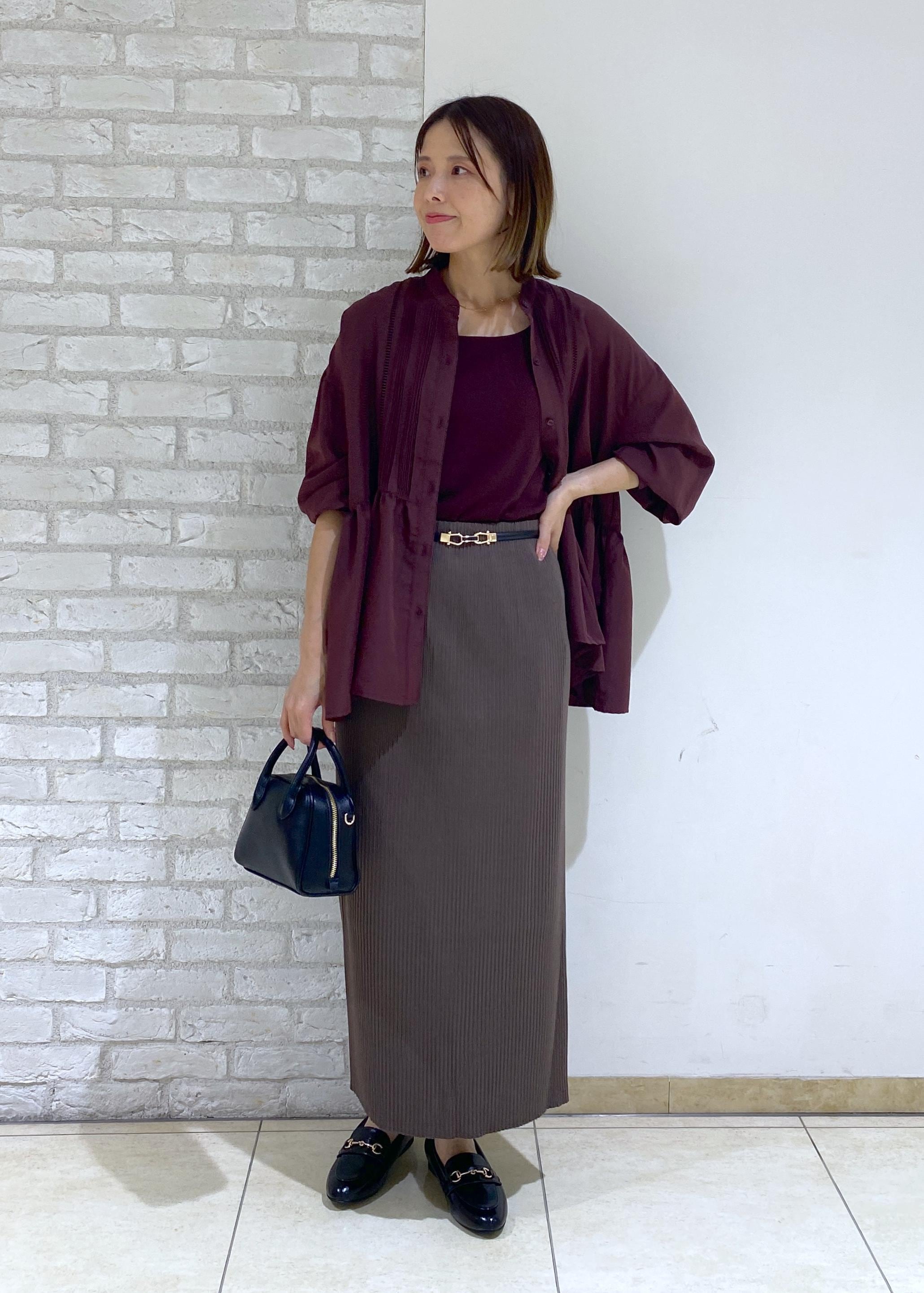 ROPE' PICNICの【UVケア・防シワ】羽織れるピンタックデザインペプラムシャツを使ったコーディネートを紹介します。｜Rakuten Fashion(楽天ファッション／旧楽天ブランドアベニュー)6197560