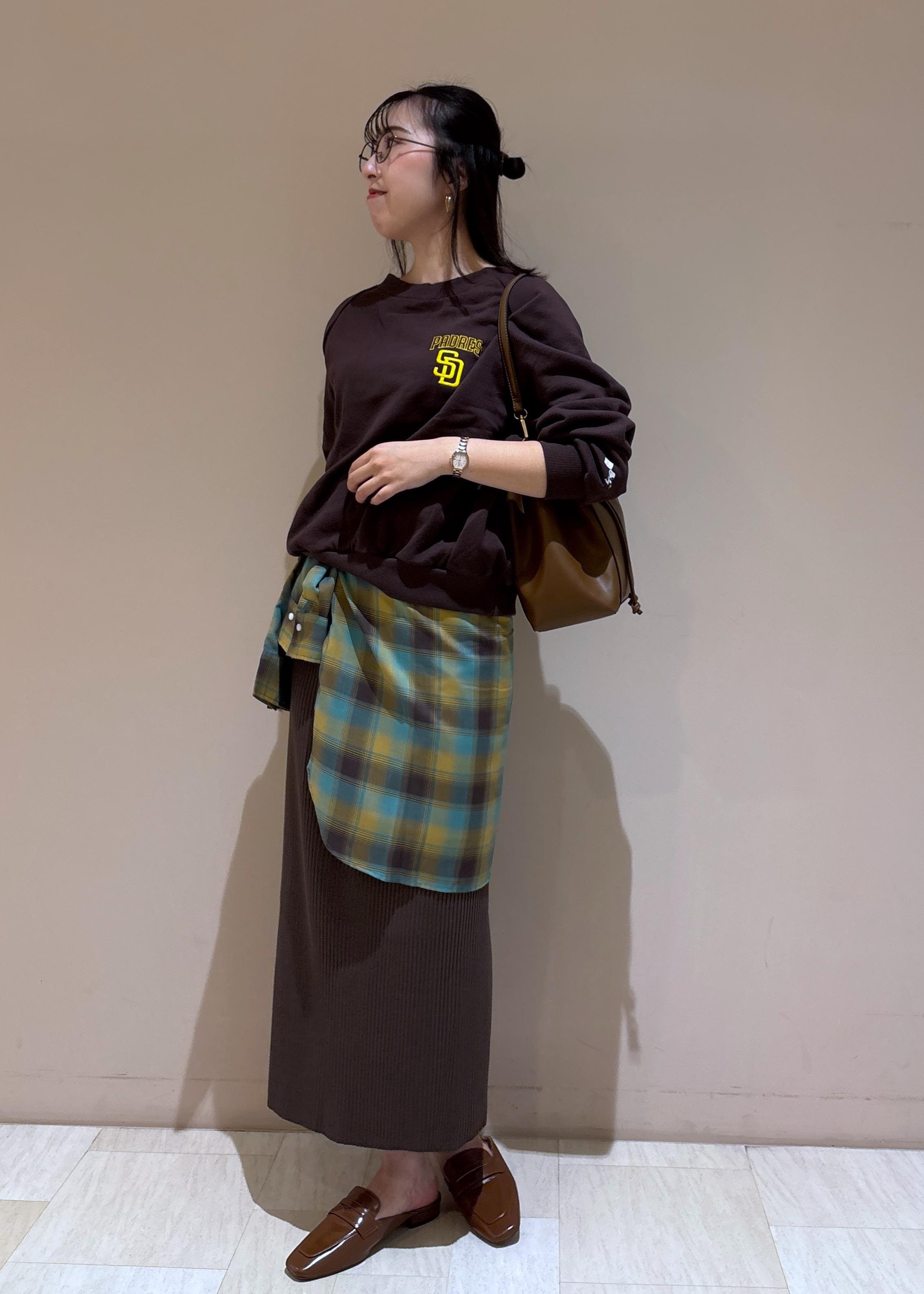 ROPE' PICNICの【PEANUTS*MLB COLLECTION by ROPE' PICNIC】オフショルスウェットを使ったコーディネートを紹介します。｜Rakuten Fashion(楽天ファッション／旧楽天ブランドアベニュー)6197617