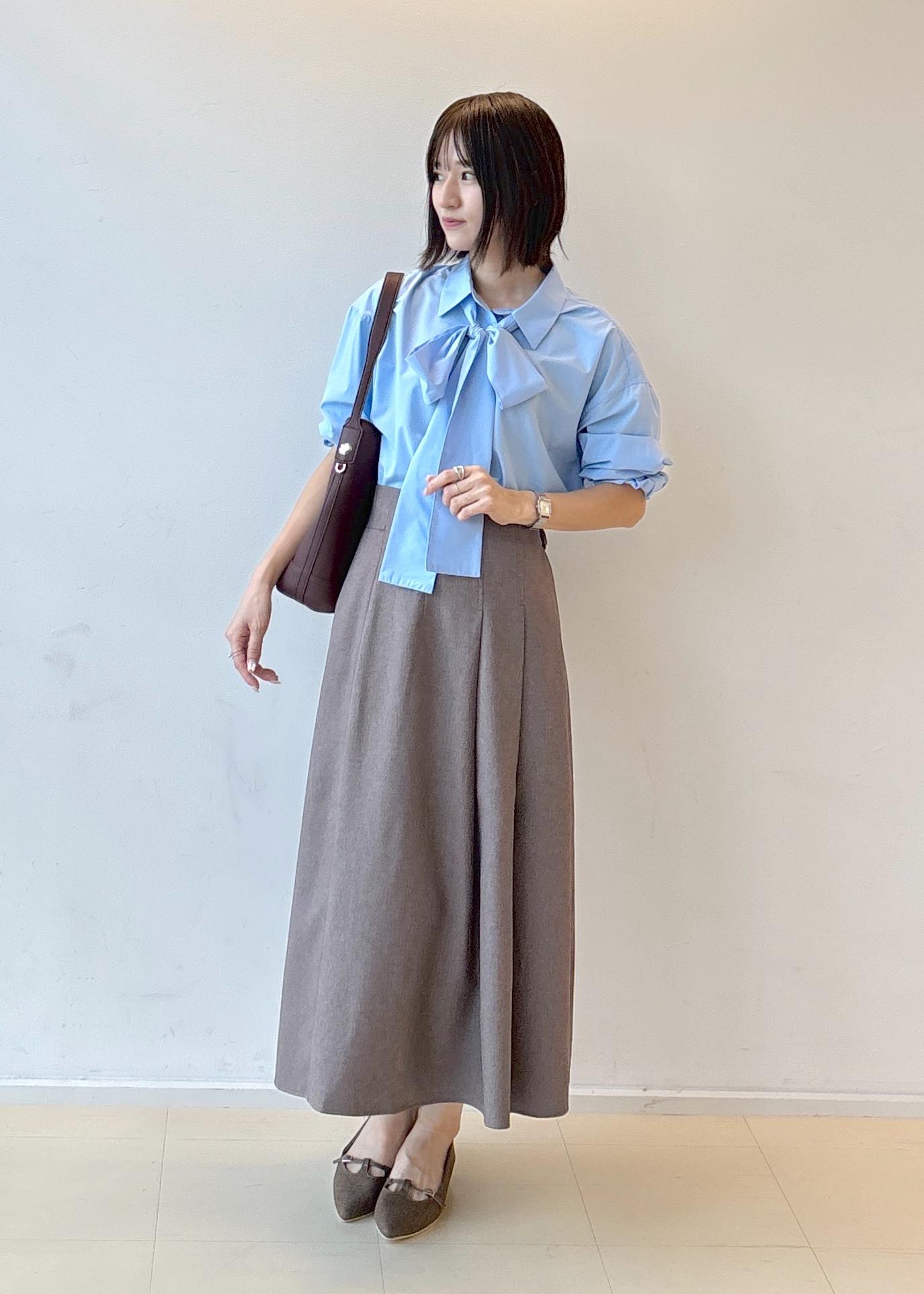 ROPE' PICNICのレディハンサムシリーズ ウールライクタックキルトスカート/セットアップ対応を使ったコーディネートを紹介します。｜Rakuten Fashion(楽天ファッション／旧楽天ブランドアベニュー)6197588