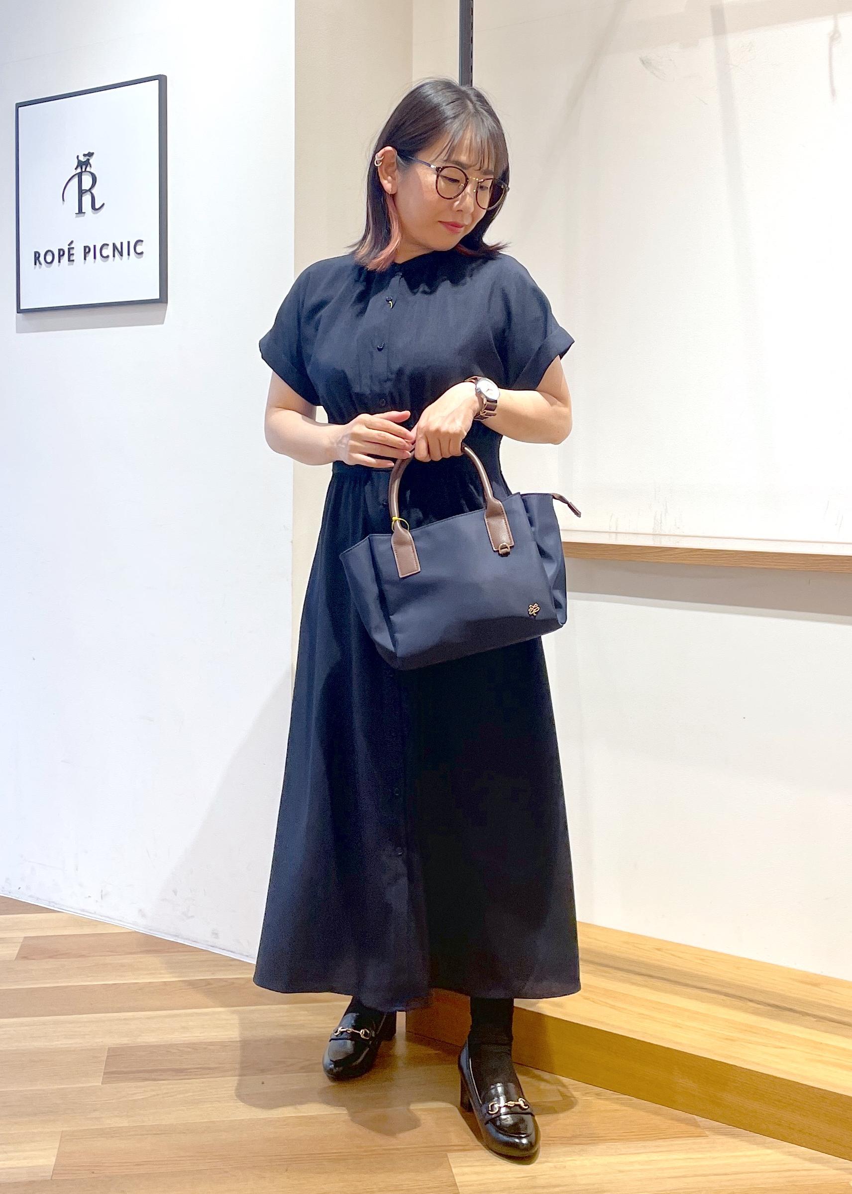 ROPE' PICNICのフレンチドルマンワンピースを使ったコーディネートを紹介します。｜Rakuten Fashion(楽天ファッション／旧楽天ブランドアベニュー)6197598