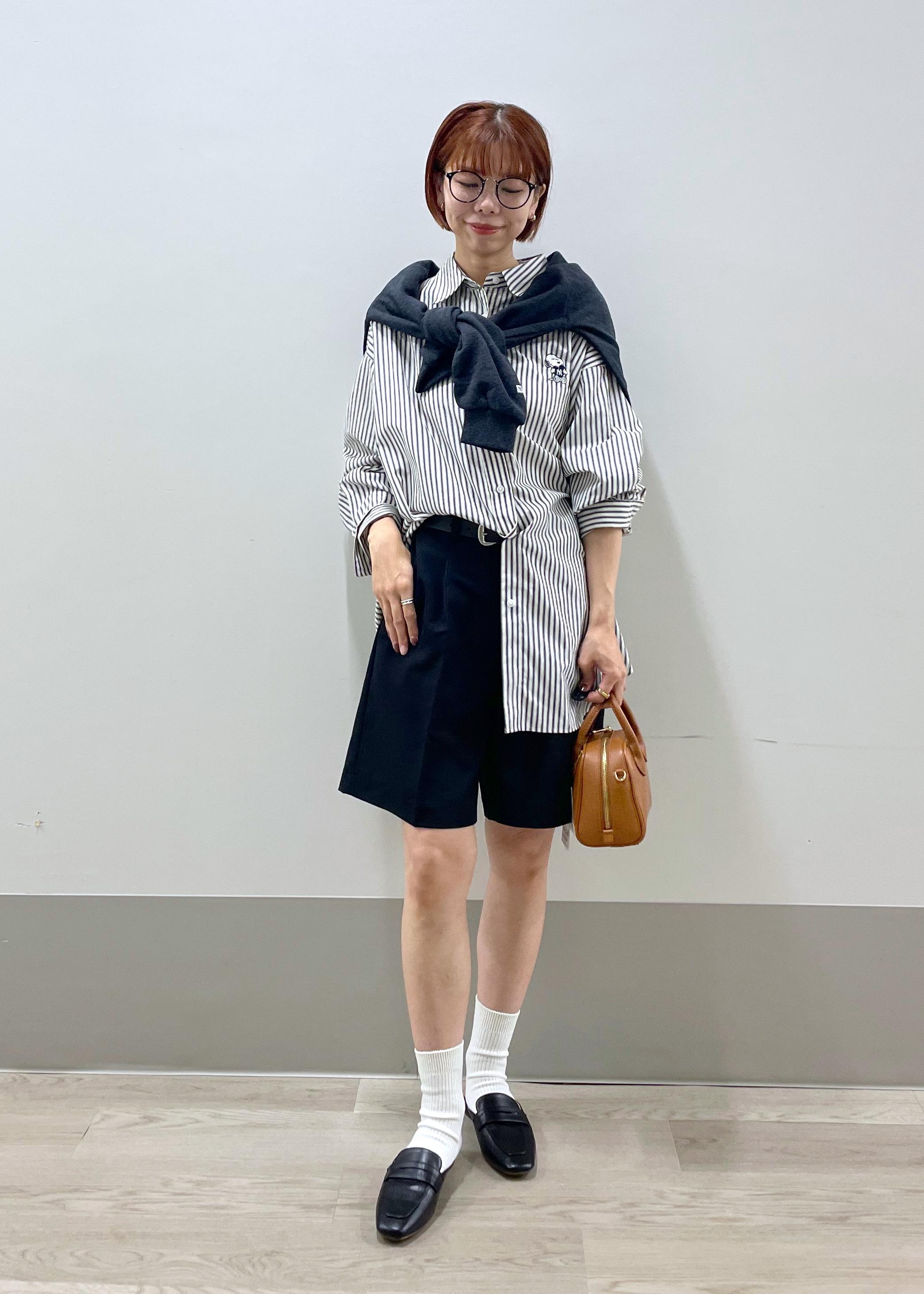 ROPE' PICNICの【PEANUTS*MLB COLLECTION by ROPE' PICNIC】オーバーサイズシャツを使ったコーディネートを紹介します。｜Rakuten Fashion(楽天ファッション／旧楽天ブランドアベニュー)6197693