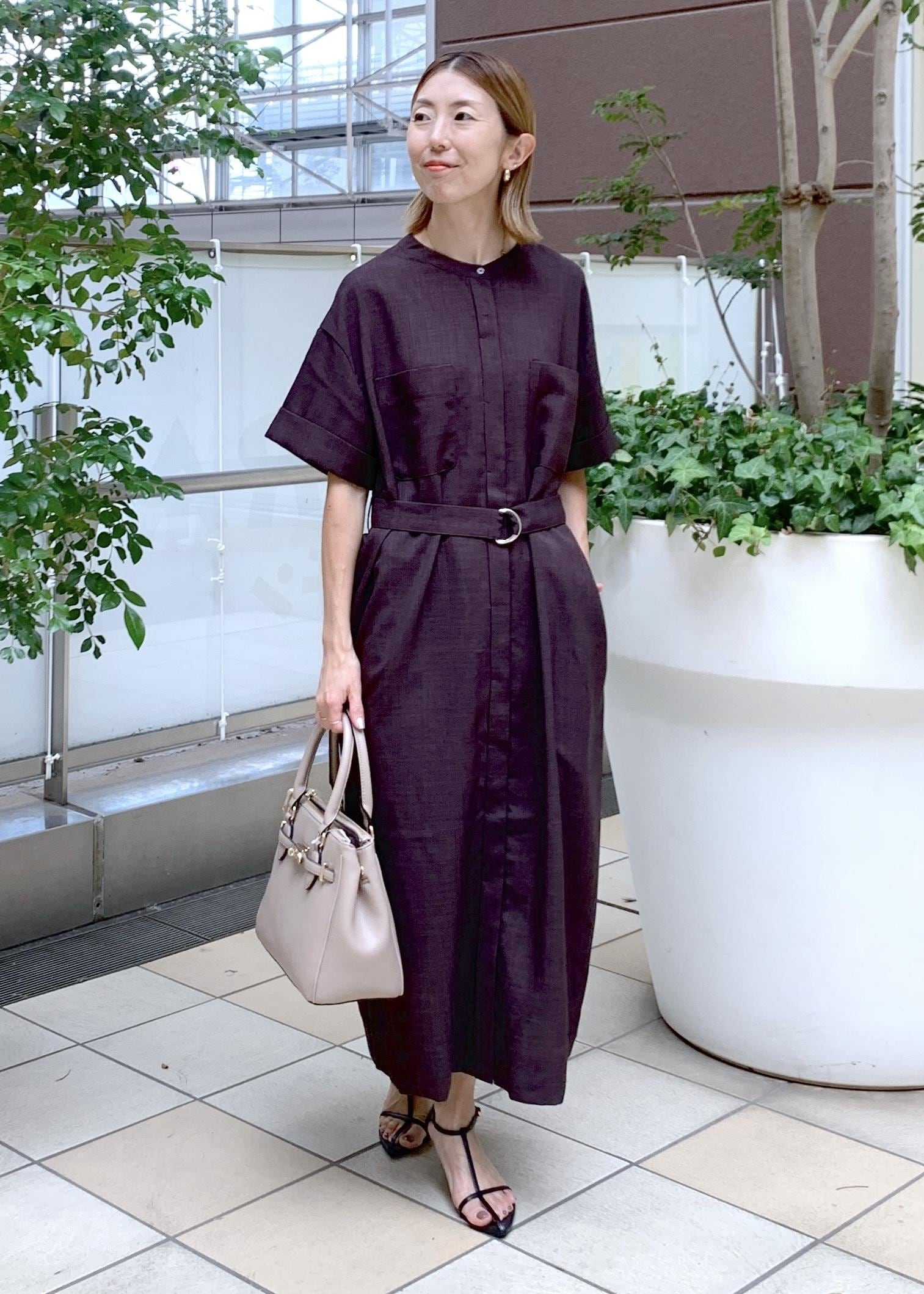 ROPE' PICNICのサックワンピースを使ったコーディネートを紹介します。｜Rakuten Fashion(楽天ファッション／旧楽天ブランドアベニュー)6197694